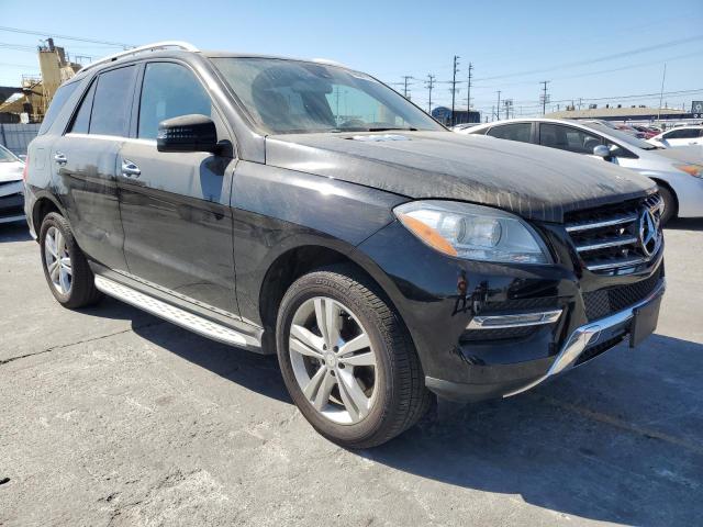4JGDA5HB0DA156925 - 2013 MERCEDES-BENZ ML 350 4MATIC BLACK photo 4