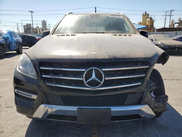 4JGDA5HB0DA156925 - 2013 MERCEDES-BENZ ML 350 4MATIC BLACK photo 5