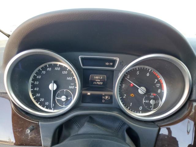 4JGDA5HB0DA156925 - 2013 MERCEDES-BENZ ML 350 4MATIC BLACK photo 9