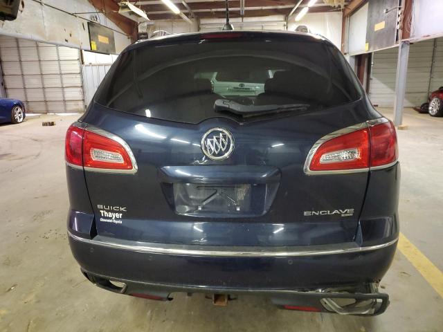 5GAKVBKD6GJ284908 - 2016 BUICK ENCLAVE BLUE photo 6