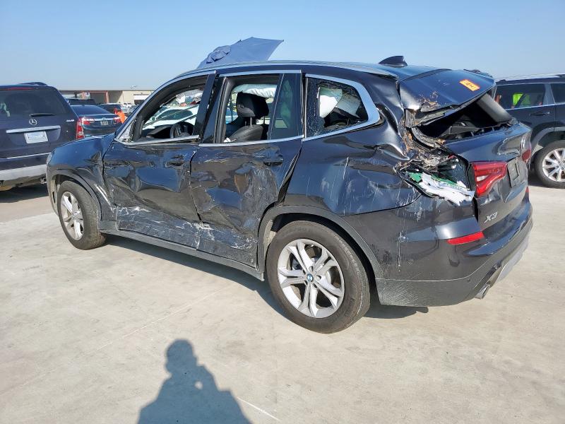5UXTY5C09LLT37802 - 2020 BMW X3 XDRIVE30I BLACK photo 2