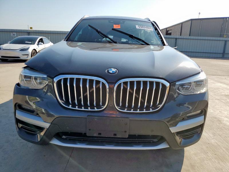 5UXTY5C09LLT37802 - 2020 BMW X3 XDRIVE30I BLACK photo 5