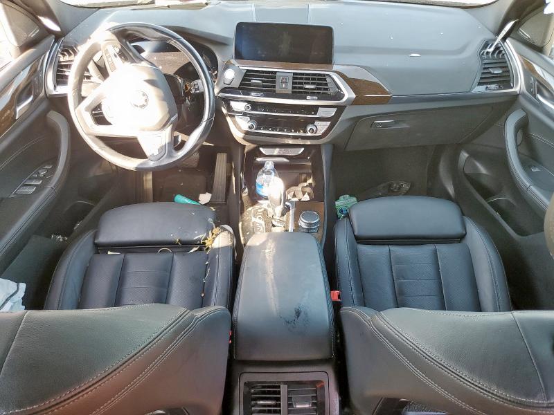 5UXTY5C09LLT37802 - 2020 BMW X3 XDRIVE30I BLACK photo 8