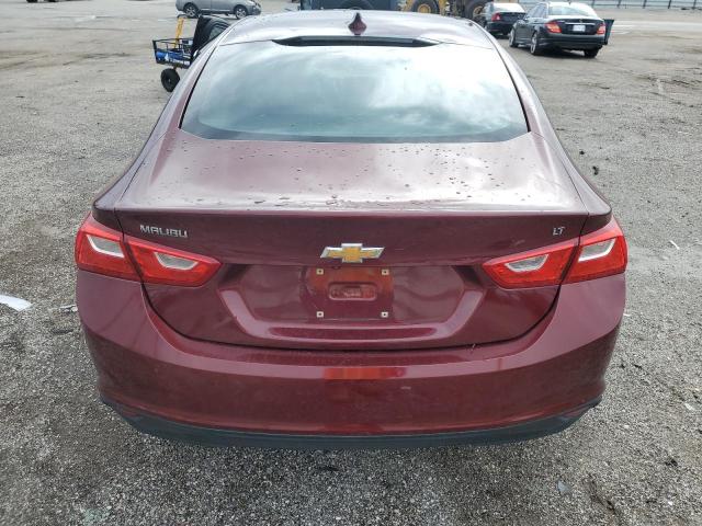 1G1ZE5STXGF212045 - 2018 CHEVROLET MALIBU LT BURGUNDY photo 6