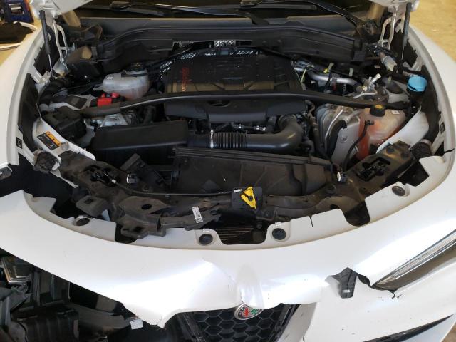 ZASPAKBN2L7C77607 - 2020 ALFA ROMEO STELVIO TI თეთრი ფოტო 12