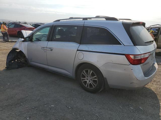 5FNRL5H49CB071982 - 2012 HONDA ODYSSEY EX SILVER photo 2