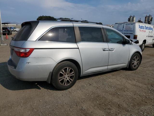 5FNRL5H49CB071982 - 2012 HONDA ODYSSEY EX SILVER photo 3
