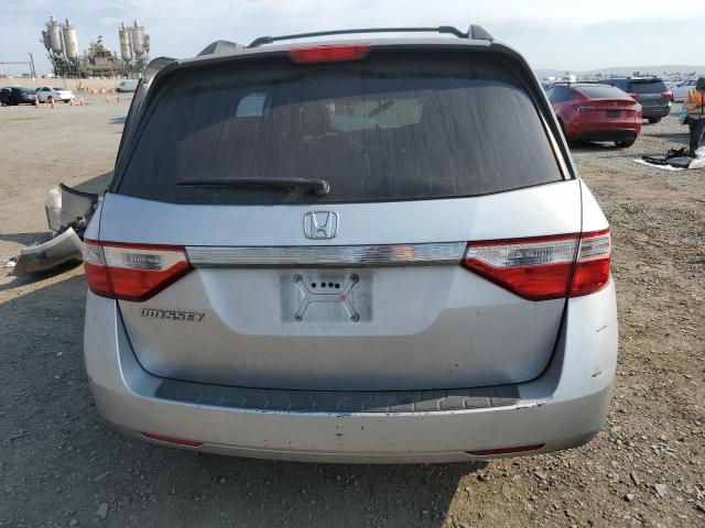 5FNRL5H49CB071982 - 2012 HONDA ODYSSEY EX SILVER photo 6