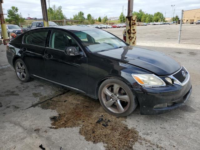 JTHBE96S980040224 - 2008 LEXUS GS 350 BLACK photo 4