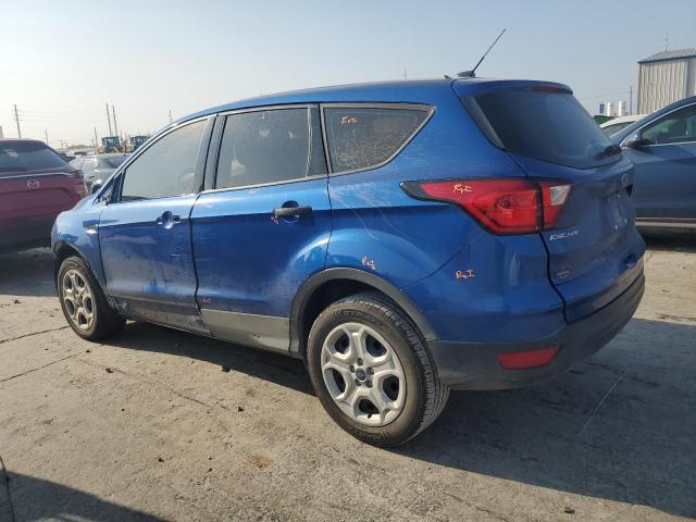 1FMCU0F76KUA29841 - 2019 FORD ESCAPE S BLUE photo 2