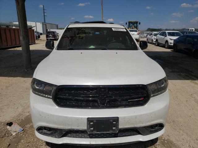 1C4RDJDG9HC748670 - 2017 DODGE DURANGO GT WHITE photo 5