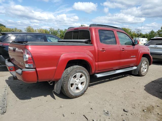 3TMLU42N29M021217 - 2009 TOYOTA TACOMA DOUBLE CAB RED photo 3