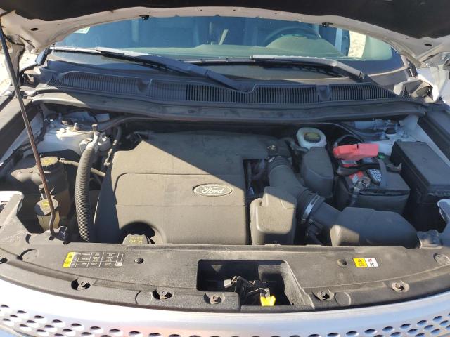1FM5K8D8XDGC13254 - 2013 FORD EXPLORER XLT Սպիտակ լուսանկար 12