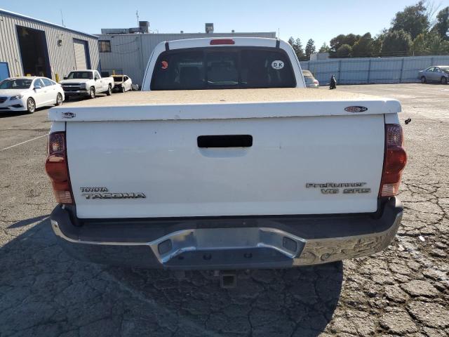 5TETU62N95Z068706 - 2005 TOYOTA TACOMA PRERUNNER ACCESS CAB WHITE photo 6