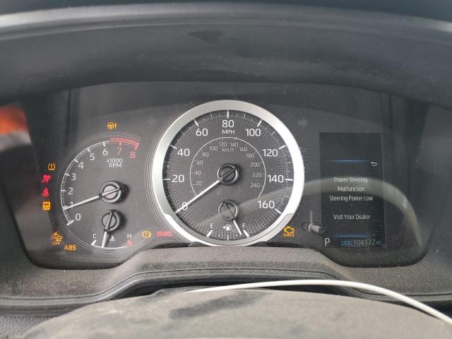 5YFEPMAE1NP277725 - 2022 TOYOTA COROLLA LE ვერცხლისფერი ფოტო 9