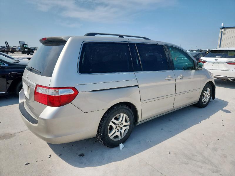 5FNRL38707B461289 - 2007 HONDA ODYSSEY EXL ვერცხლისფერი ფოტო 3