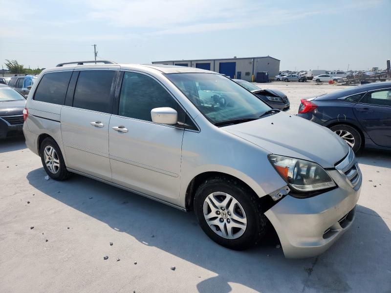 5FNRL38707B461289 - 2007 HONDA ODYSSEY EXL ვერცხლისფერი ფოტო 4