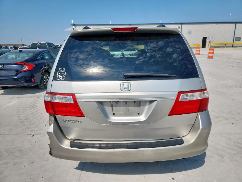 5FNRL38707B461289 - 2007 HONDA ODYSSEY EXL ვერცხლისფერი ფოტო 6