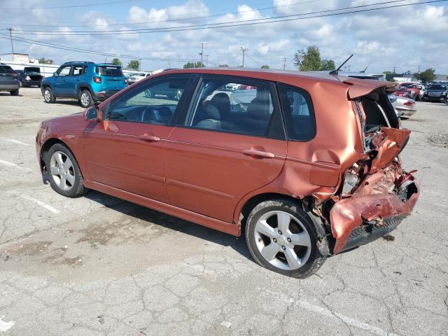 KNAFE162985018826 - 2008 KIA SPECTRA 5 SX ORANGE photo 2