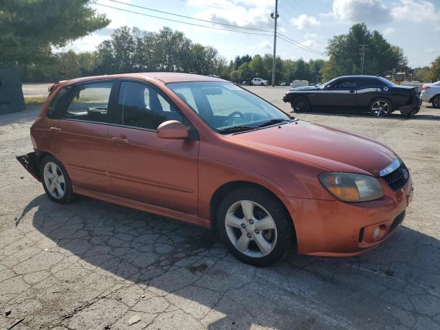 KNAFE162985018826 - 2008 KIA SPECTRA 5 SX ORANGE photo 4