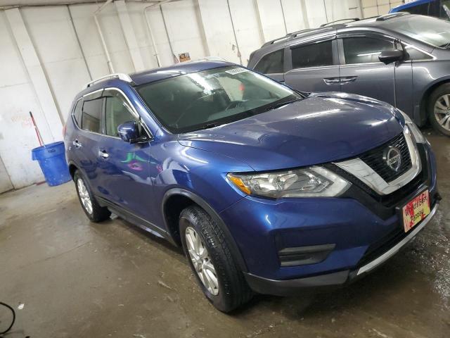 5N1AT2MVXJC785037 - 2018 NISSAN ROGUE S BLUE photo 4