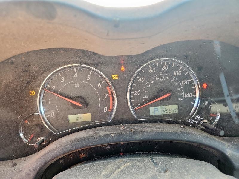 5YFBU4EE8DP203657 - 2013 TOYOTA COROLLA BASE أحمر صورة 9