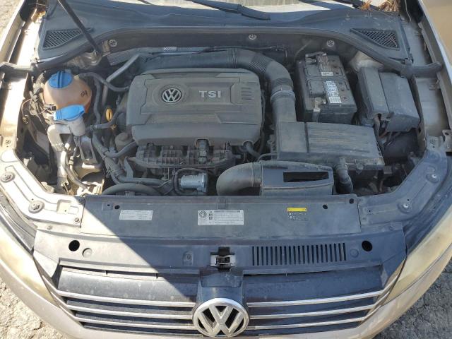 1VWAT7A30FC046395 - 2015 VOLKSWAGEN PASSAT S SILVER photo 11