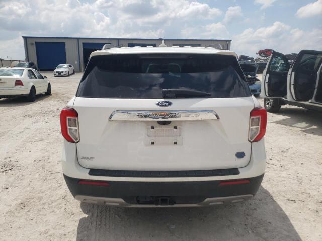 1FMSK7DH5NGA19102 - 2022 FORD EXPLORER XLT WHITE photo 6