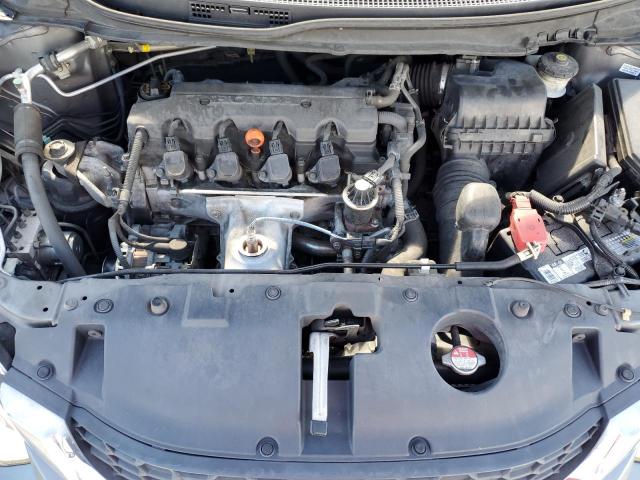 19XFB2F59DE081080 - 2013 HONDA CIVIC LX GRAY photo 11