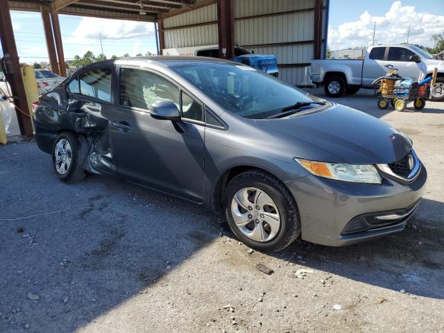 19XFB2F59DE081080 - 2013 HONDA CIVIC LX GRAY photo 4
