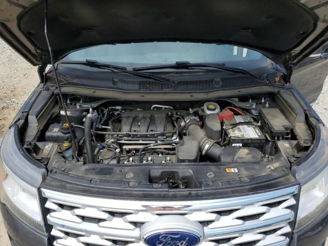 1FM5K7D82KGA82957 - 2019 FORD EXPLORER XLT Gri fotoğraf 12