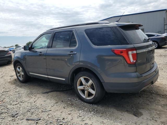 1FM5K7D82KGA82957 - 2019 FORD EXPLORER XLT Gri fotoğraf 2