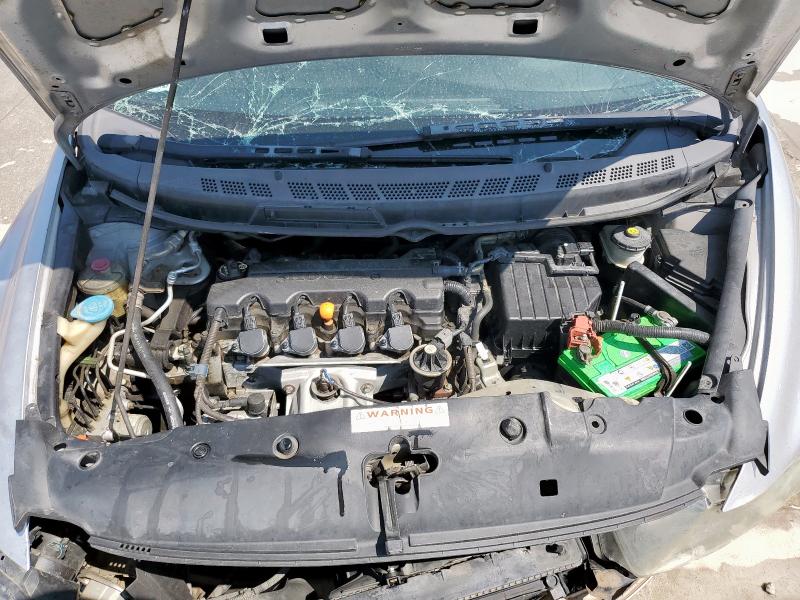 2HGFG12856H544191 - 2006 HONDA CIVIC EX SILVER photo 11