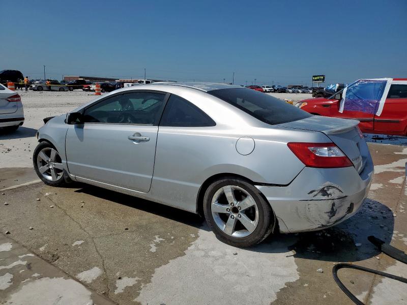2HGFG12856H544191 - 2006 HONDA CIVIC EX SILVER photo 2