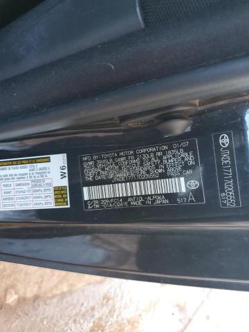 JTKDE177170205552 - 2007 TOYOTA SCION TC შავი ფოტო 12