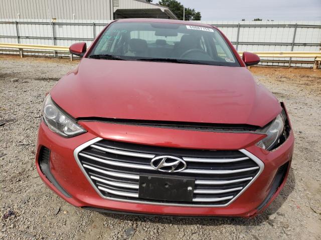 5NPD84LF4HH039576 - 2017 HYUNDAI ELANTRA SE RED photo 5