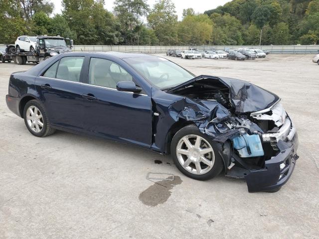 1G6DC67A470160356 - 2007 CADILLAC STS BLUE photo 4