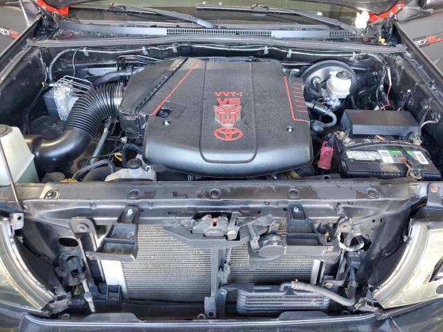 3TMLU4EN7AM055458 - 2010 TOYOTA TACOMA DOUBLE CAB Сірий фото 11