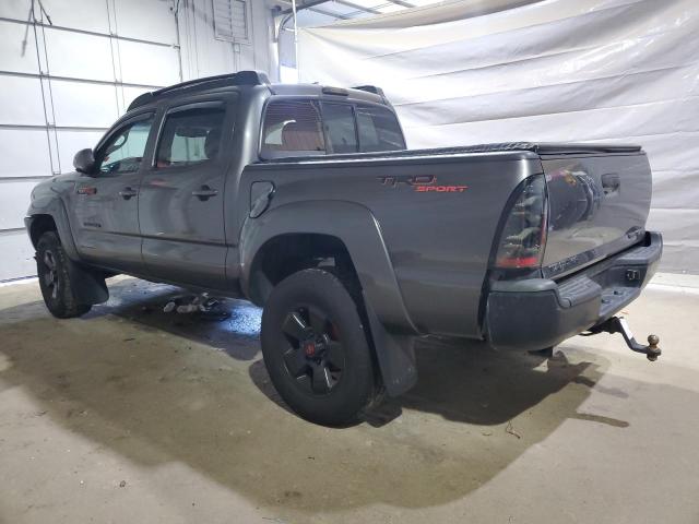 3TMLU4EN7AM055458 - 2010 TOYOTA TACOMA DOUBLE CAB Сірий фото 2