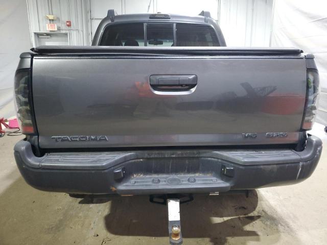 3TMLU4EN7AM055458 - 2010 TOYOTA TACOMA DOUBLE CAB Сірий фото 6