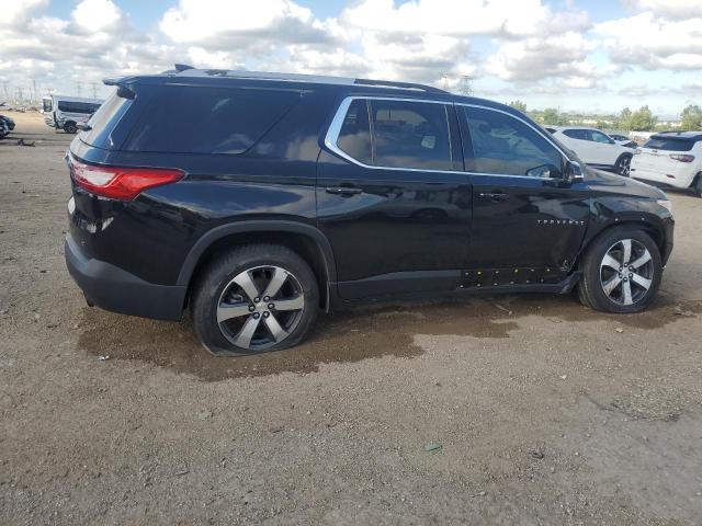 1GNERHKWXJJ100170 - 2018 CHEVROLET TRAVERSE LT შავი ფოტო 3