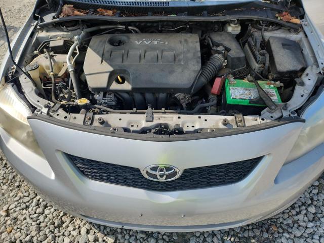1NXBU4EE4AZ340850 - 2010 TOYOTA COROLLA BASE Silber Foto 11