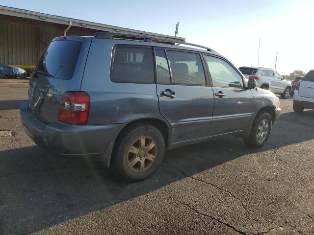 JTEDP21A640011649 - 2004 TOYOTA HIGHLANDER BASE 蓝色 照片 3