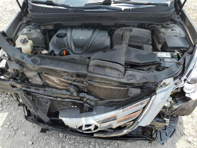 5NPEC4ACXBH200208 - 2011 HYUNDAI SONATA SE BLUE photo 11