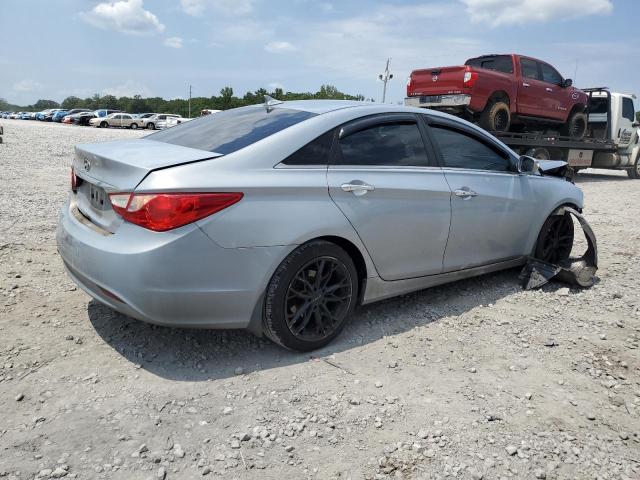 5NPEC4ACXBH200208 - 2011 HYUNDAI SONATA SE BLUE photo 3