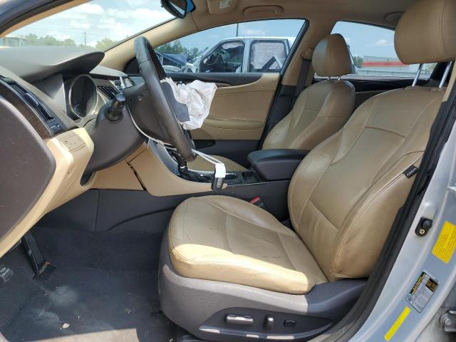 5NPEC4ACXBH200208 - 2011 HYUNDAI SONATA SE BLUE photo 7