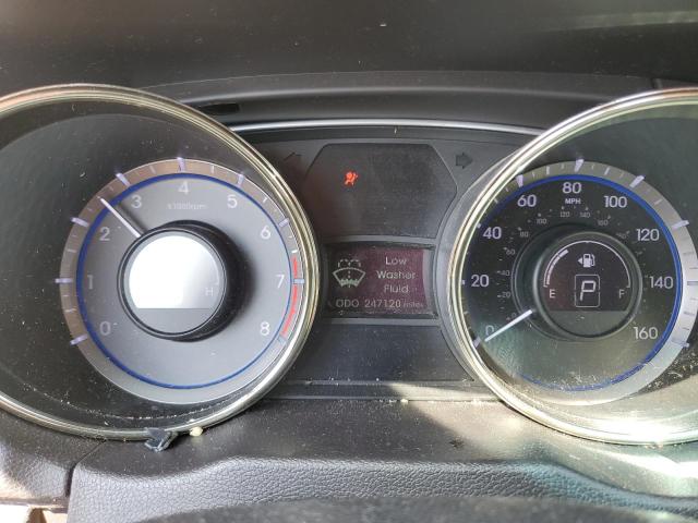 5NPEC4ACXBH200208 - 2011 HYUNDAI SONATA SE BLUE photo 9