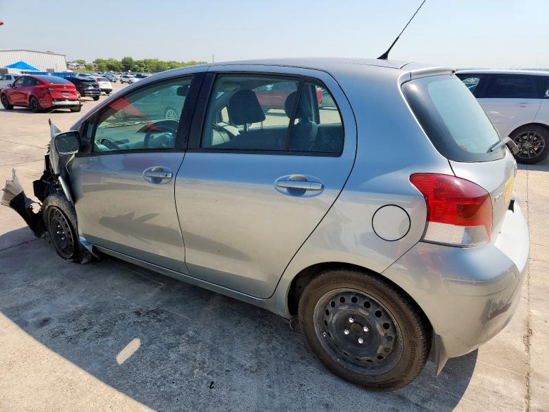 JTDKT903895235874 - 2009 TOYOTA YARIS SILVER photo 2