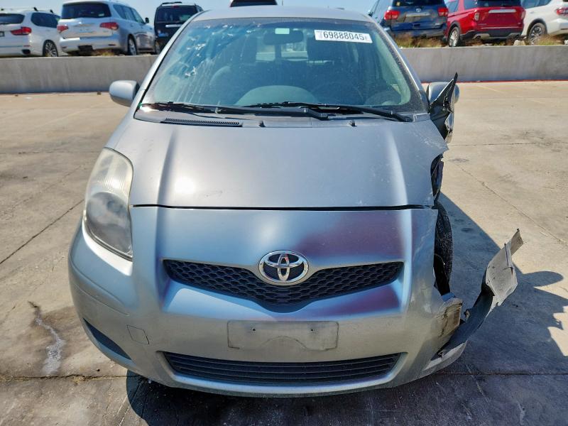 JTDKT903895235874 - 2009 TOYOTA YARIS SILVER photo 5