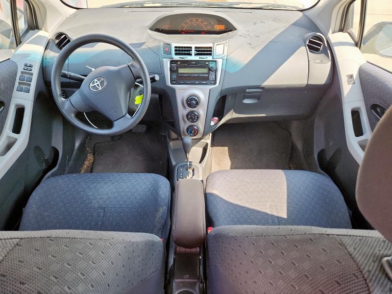 JTDKT903895235874 - 2009 TOYOTA YARIS SILVER photo 8